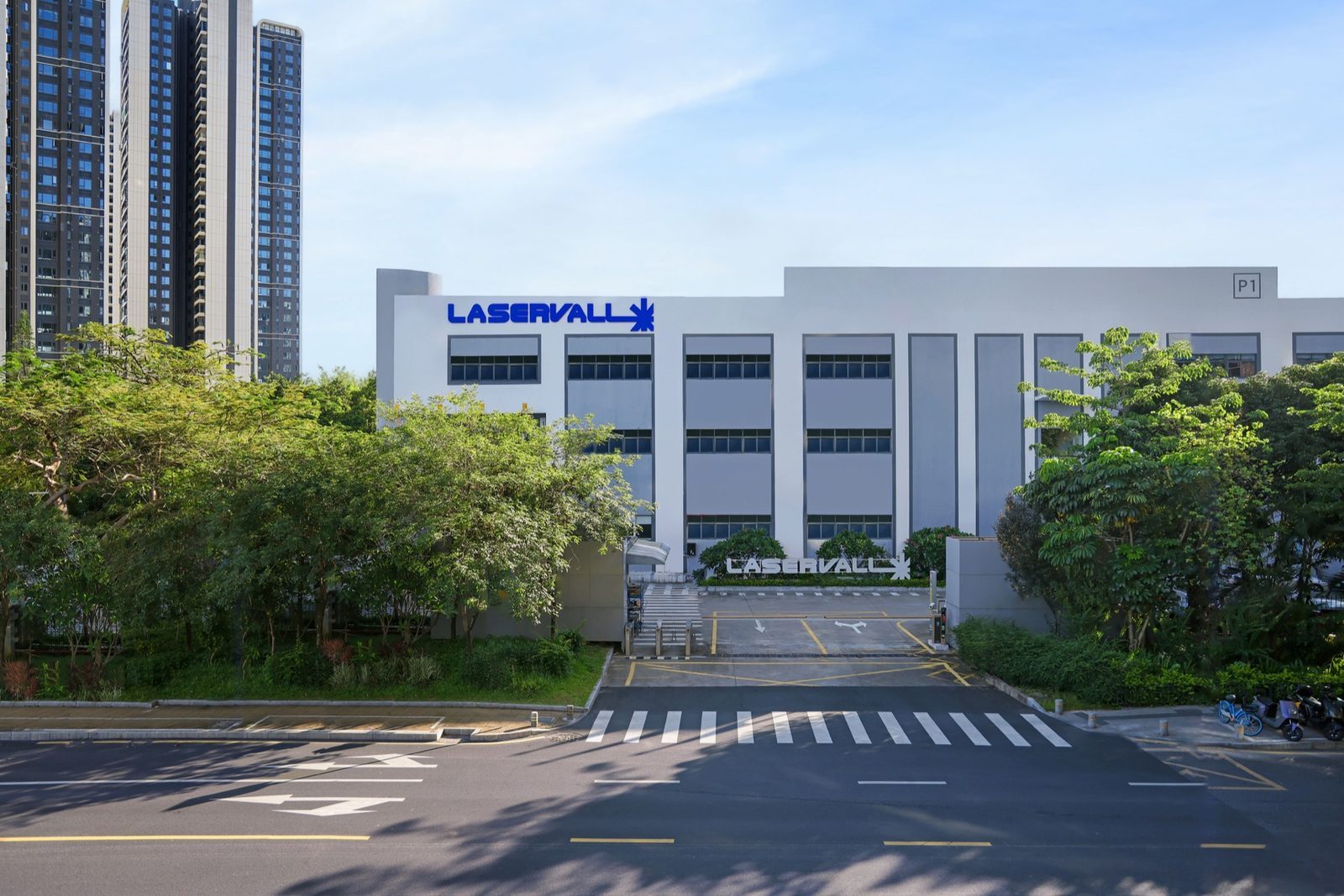 Laservall Shenzhen facility in its neighbourhood